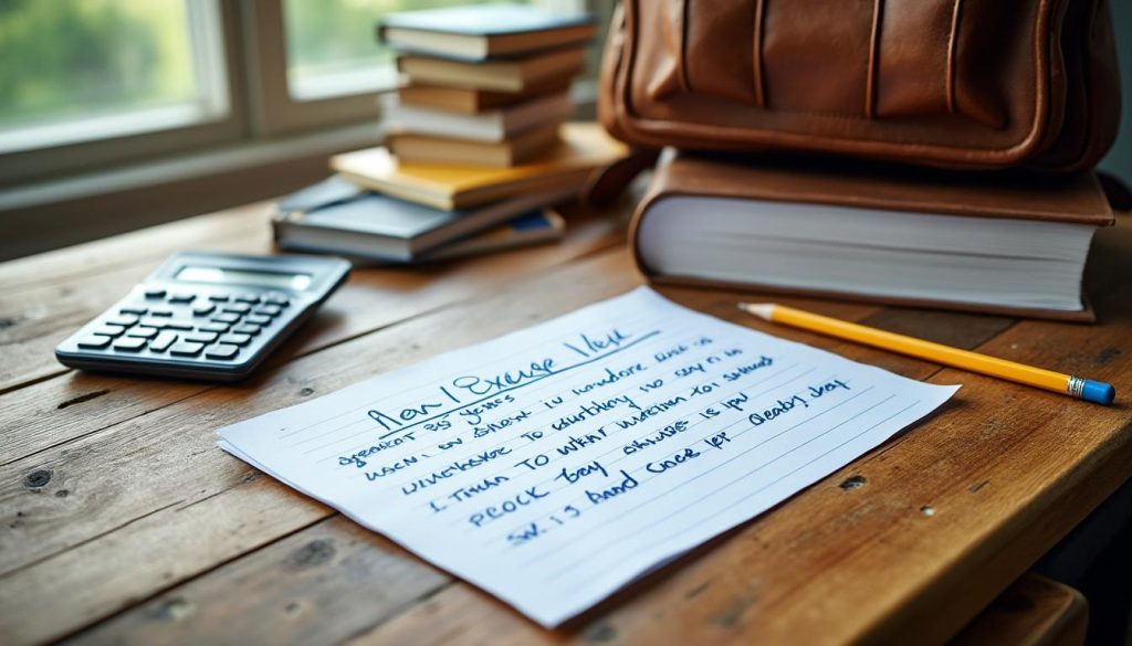 lernen sie, wie sie eine entschuldigung für die schule korrekt schreiben und einreichen, um fehlzeiten ordnungsgemäß zu entschuldigen.