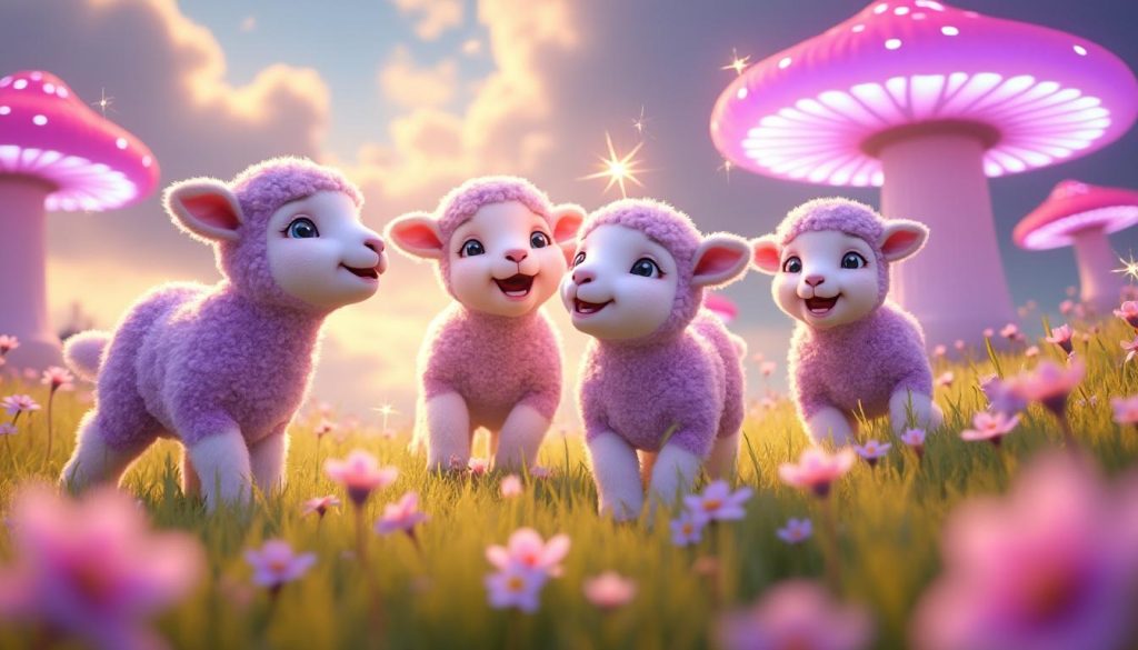 entdecken sie, wie lila lämmchen die kindliche fantasie anregen und spielerisch kreative entwicklung fördern.