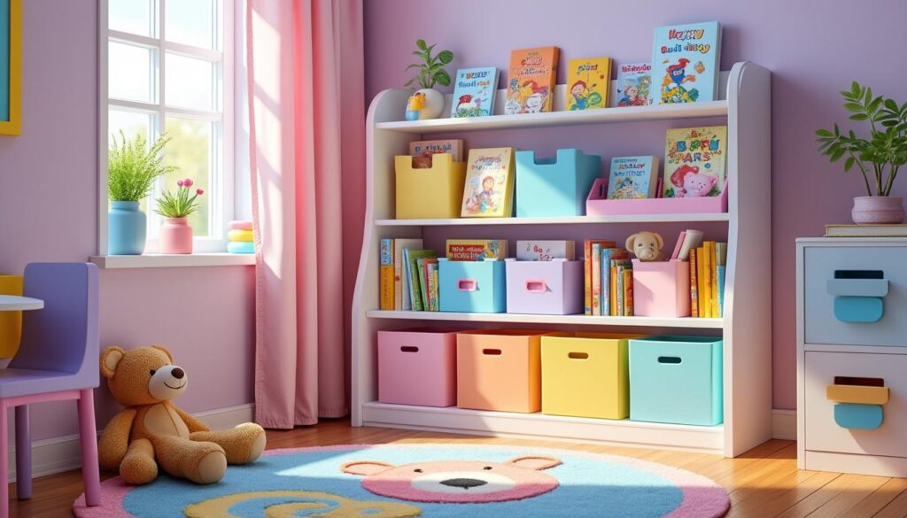 entdecken sie, wie sie das kinderbücherregal optimal platzieren und gestalten können, um mehr ordnung und struktur im kinderzimmer zu schaffen.