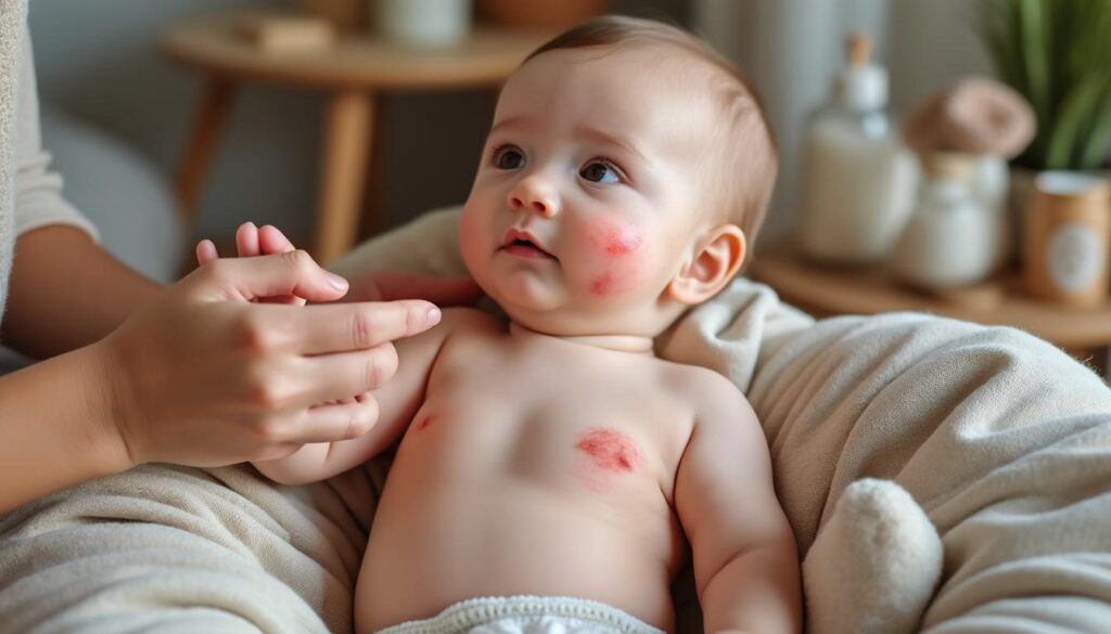 neurodermitis bei babys: erkennen sie frühzeitig die symptome und erhalten sie hilfreiche erste maßnahmen zur linderung und pflege der empfindlichen babyhaut.